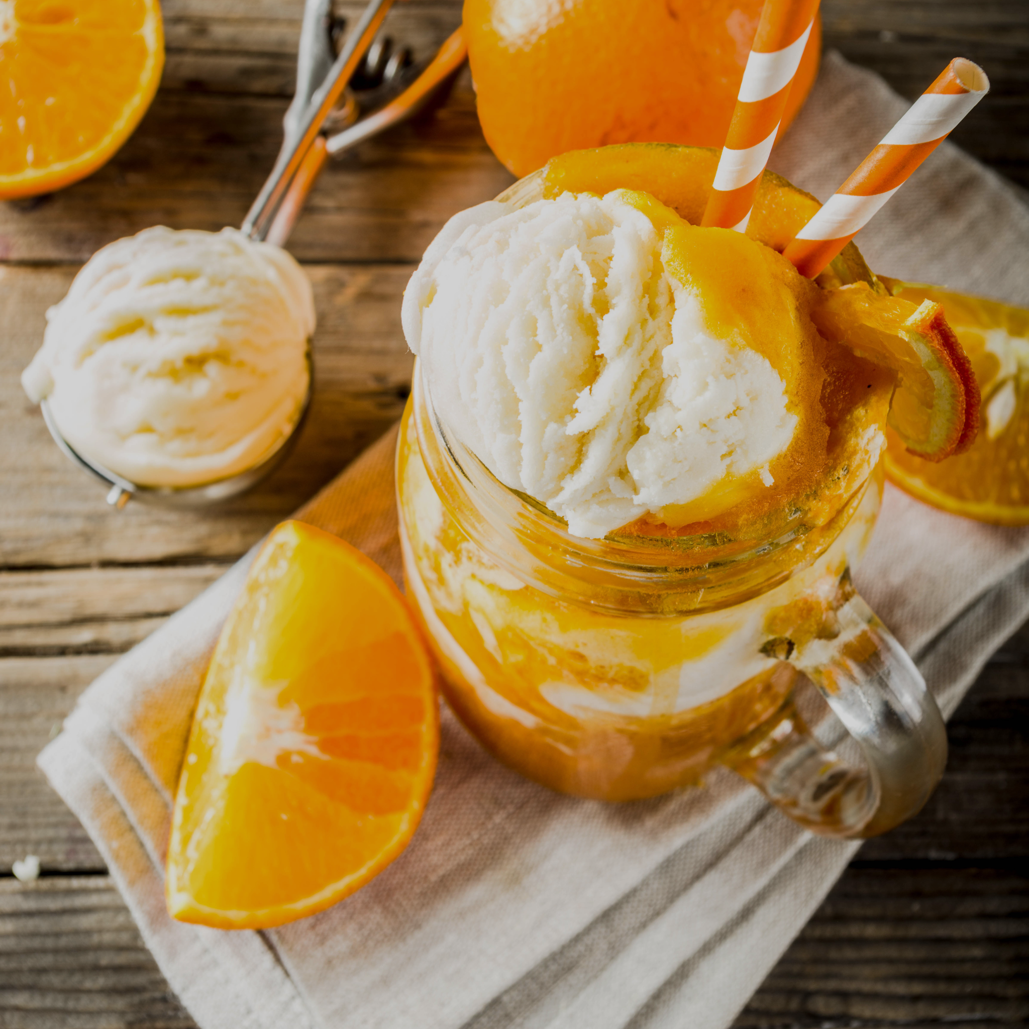 Orange Float